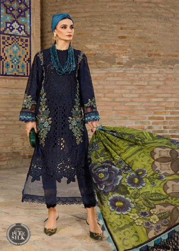 MARIA B MBROIDERED Unstitched Lawn | D-2313-B wil 049