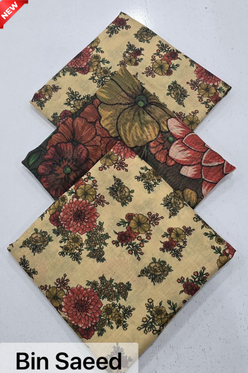 WIL BS 0051 Fully printed 3 piece With Printed Diamond Dupatta