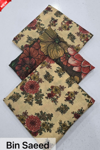 WIL BS 0051 Fully printed 3 piece With Printed Diamond Dupatta