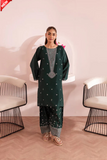 WIL BK TWO PIECE 0018 Fully Embroidered 2 piece