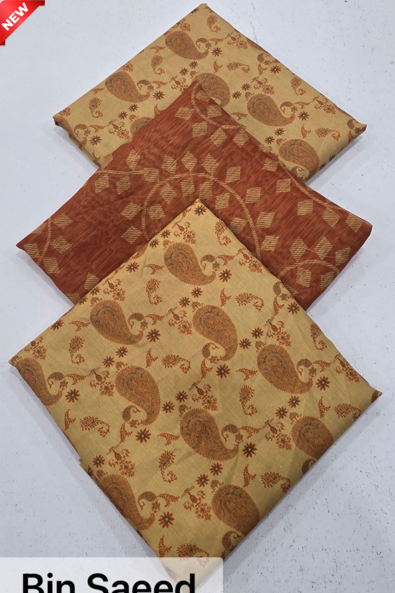 WIL BS 0052 Fully printed 3 piece With Printed Diamond Dupatta