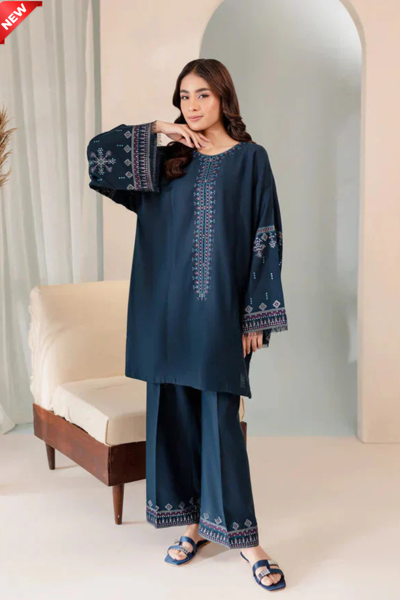 WIL UE TWO PIECE 0012 Fully Embroidered 2 piece