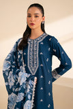 WIL SAPPHIRE 0009 Fully Embroidered 3 piece With DIGITAL PRINT DIAMOND DUPATTA