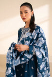 WIL SAPPHIRE 0009 Fully Embroidered 3 piece With DIGITAL PRINT DIAMOND DUPATTA