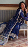 WIL ELAF 0058 Fully Embroidered 3 piece With Embroidered + Print Cotton Net Dupatta