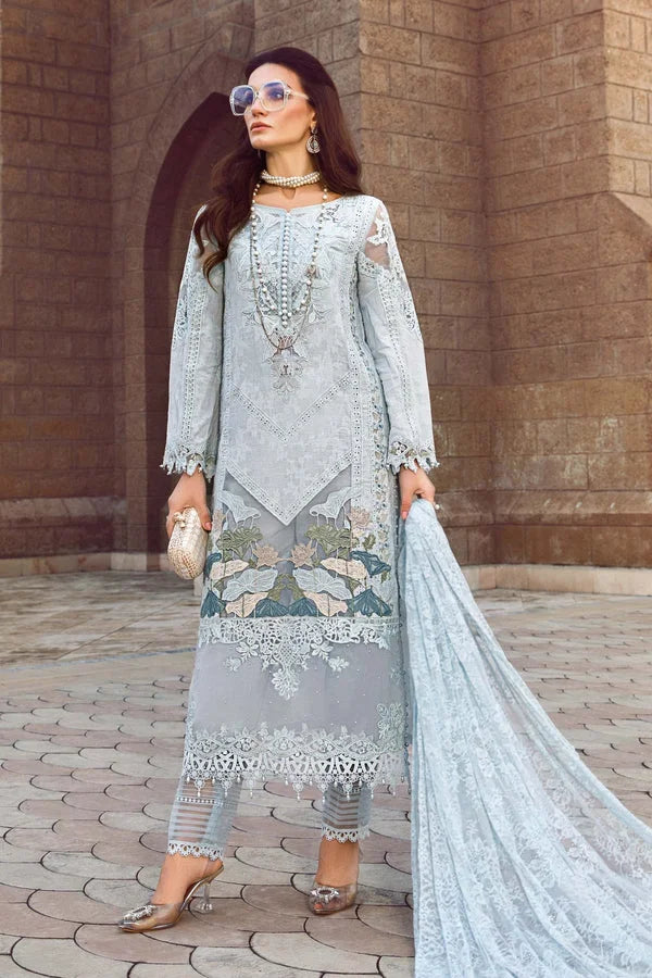 MARIA B MBRROIDERED Unstitched Lawn | D-2307-A wil 050