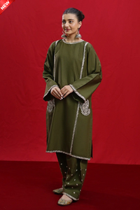 WIL BK TWO PIECE 0010 Fully Embroidered 2 piece
