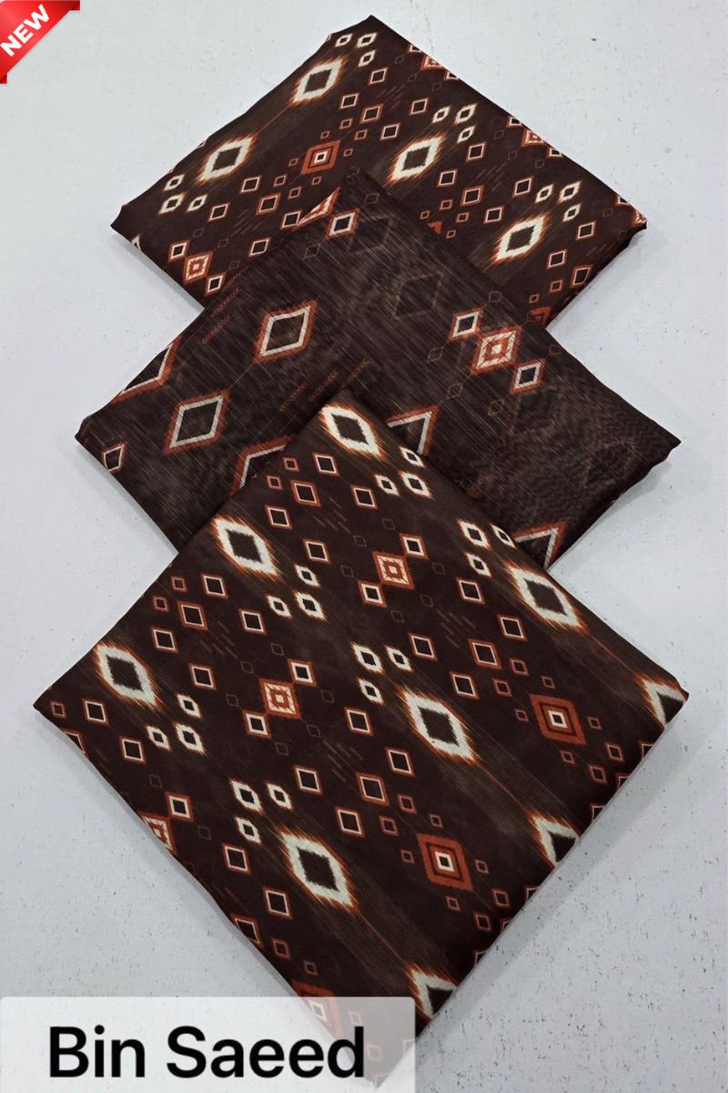 WIL BS 0041 Fully printed 3 piece With Printed Diamond Dupatta