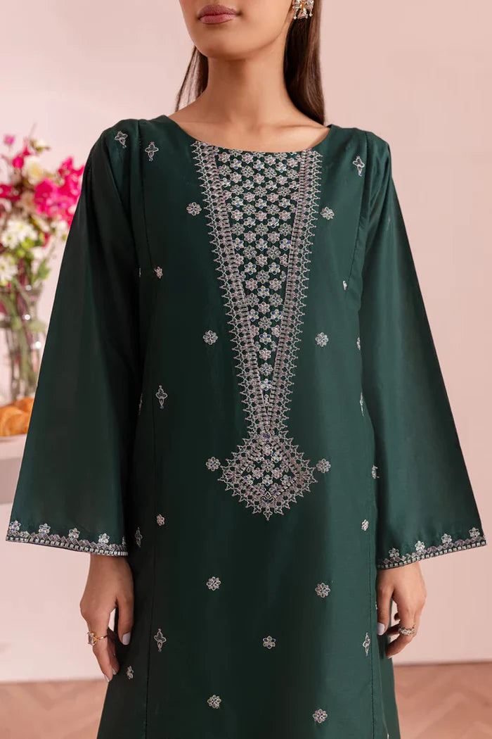 WIL BK TWO PIECE 0018 Fully Embroidered 2 piece