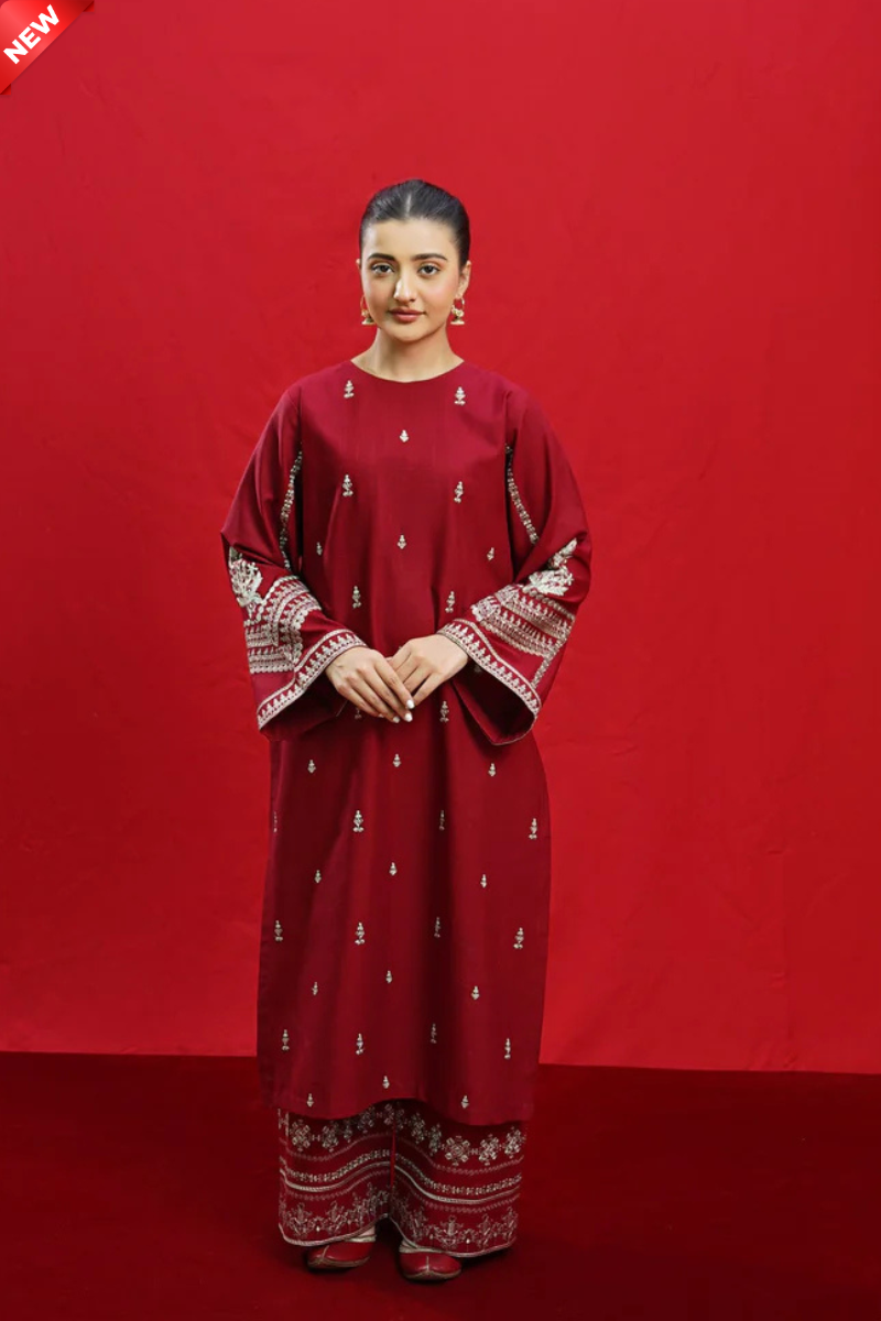 WIL UE TWO PIECE 0007 Fully Embroidered 2 piece