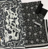 WIL ZS 0032 Fully Embroidered 3 piece With DORYAN Chiffon DUPATTA