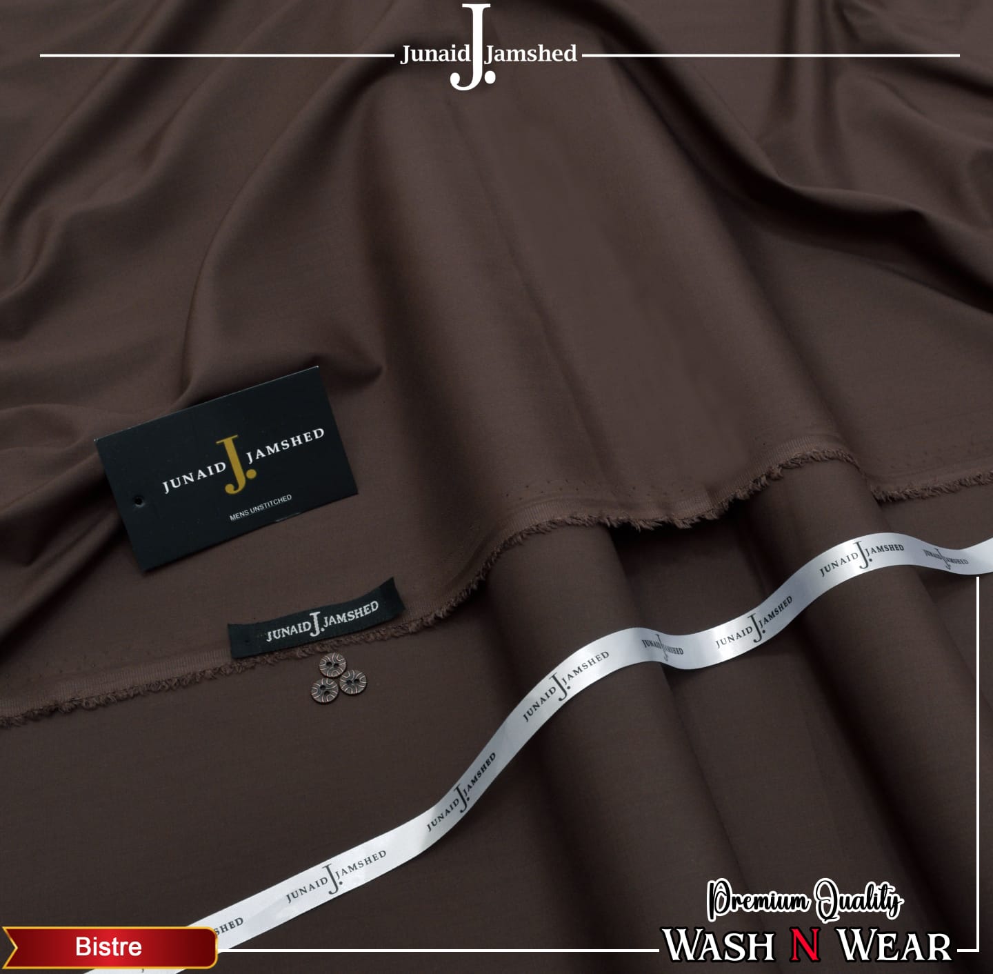 WIL 0006 Junaid Jamshed Men's Wash & Wear Premium Quality