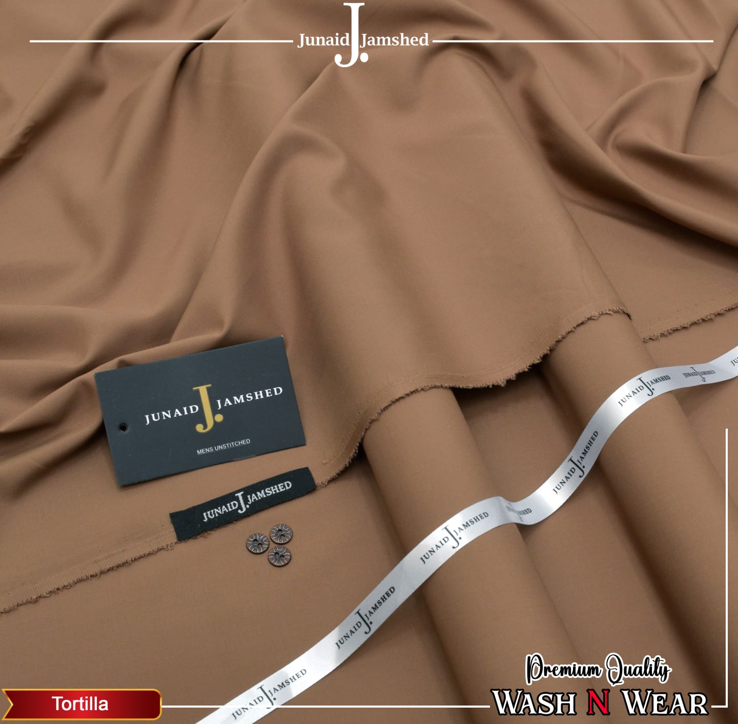 WIL 0008 Junaid Jamshed Men's Wash & Wear Premium Quality