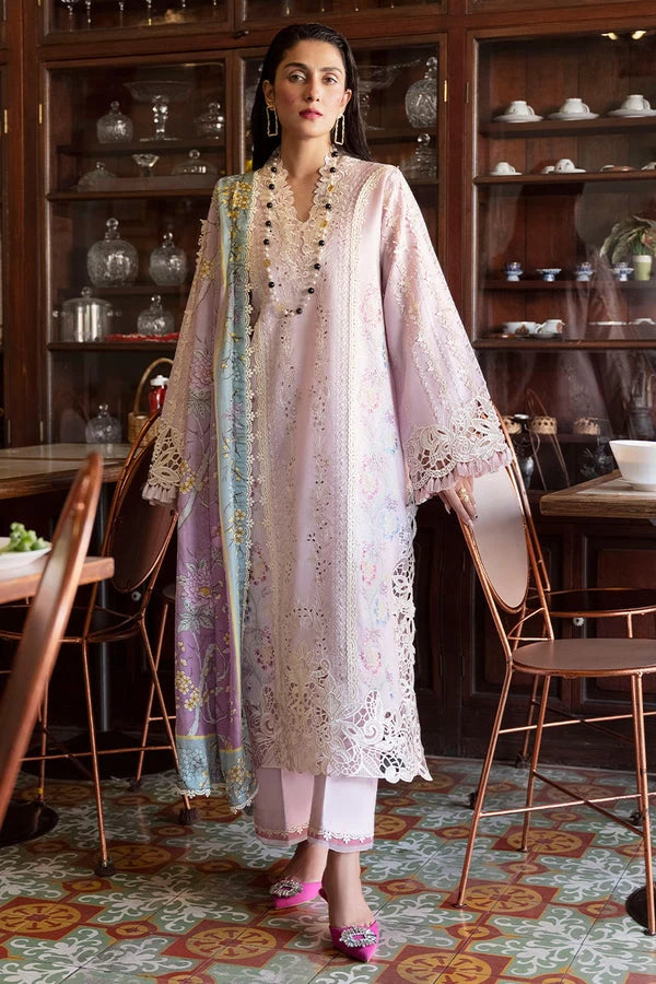 MUSHQ AMARA 3pc embroidered lawn suit wil057