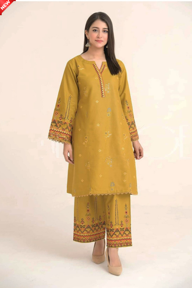 WIL BK TWO PIECE 0003 Fully Embroidered 2 piece