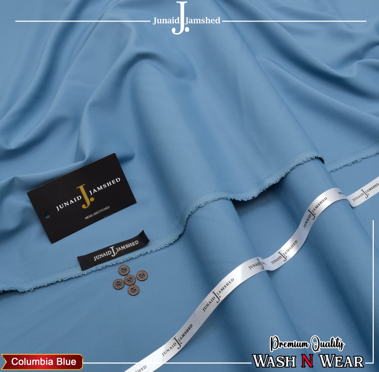 WIL 0012 Junaid Jamshed Men's Wash & Wear Premium Quality