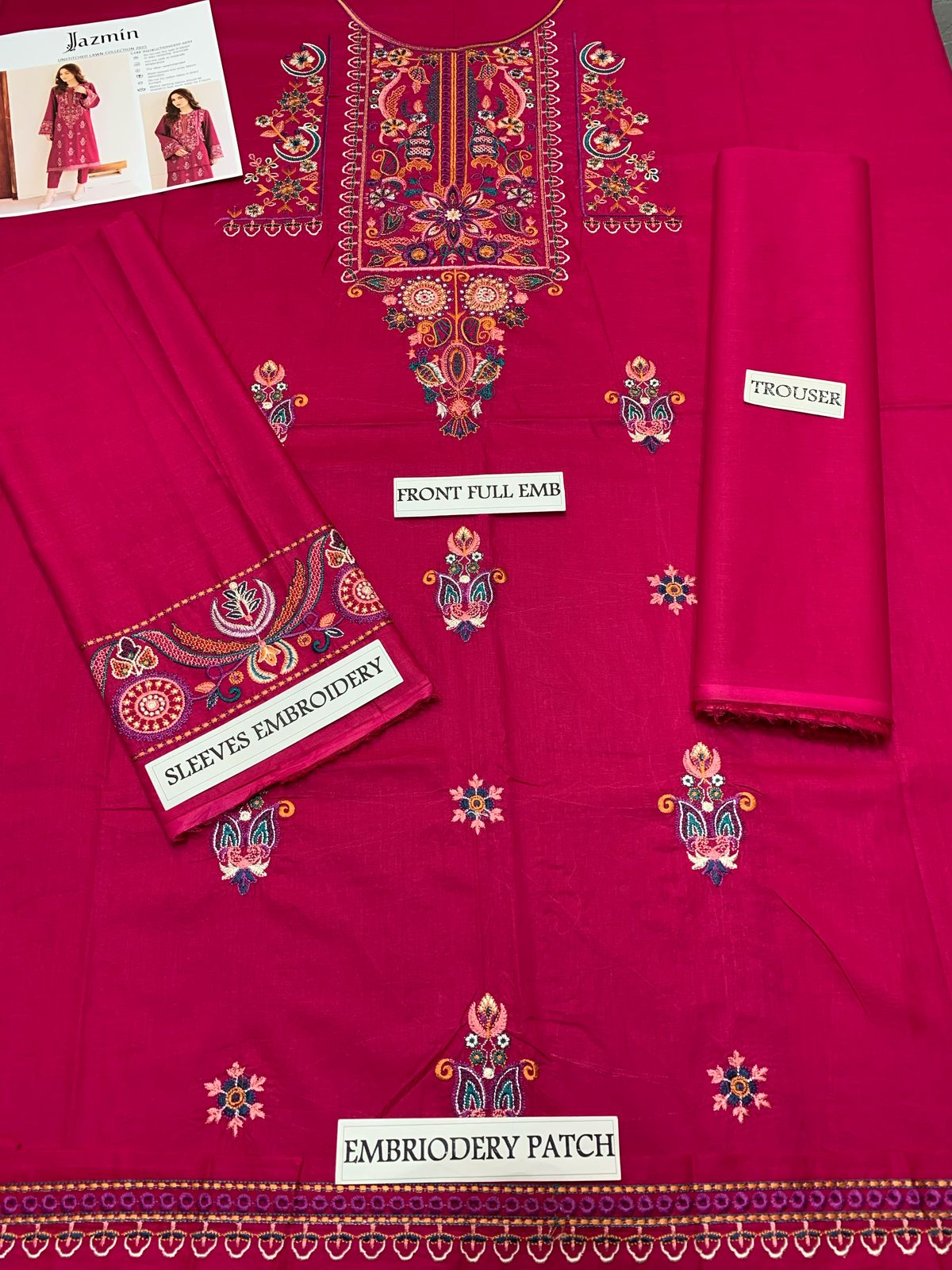 WIL JZ TWO PIECE 0060 Fully Embroidered 2 piece