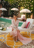 WIL PARAS 0032 Fully Embroidered 3 piece With crinkle Chiffon