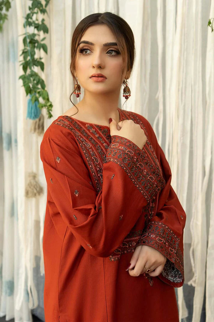 WIL ASLING 0006 Fully Embroidered 3 piece With DIGITAL PRINT DIAMOND DUPATTA