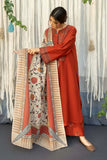 WIL ASLING 0006 Fully Embroidered 3 piece With DIGITAL PRINT DIAMOND DUPATTA